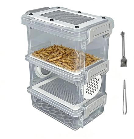Seidenraupen Zuchtbox Mehrschichtiger Filter mit Belüftung