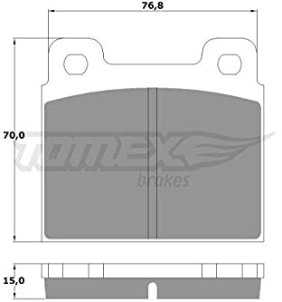 Procodis Frankreich PF1018 Bremsbelagsatz, Scheibenbremse