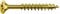 SPAX Universalschraube, 4,0 x 50 mm, 500 Stück, Kreuzschlitz Z2, Senkkopf, Teilgewinde, 4CUT, YELLOX, 0291020400505