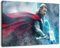 thor the dark world Format 100x70 cm Bild auf Leinwand, XXL riesige Bilder fertig gerahmt mit Keilrahmen, Kunstdruck auf Wandbild mit Rahmen