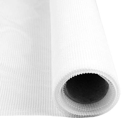 Windhager Tulle Moustiquaire Fibre de Verre, Toile haut de gamme en ibre de verre, Protection eficace contre les insectes, 100 x 120 cm, blanc, 03439