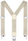 DonDon Kinder Hosenträger beige 2 cm schmal längenverstellbar für eine Körpergröße von 80 cm bis 110 cm bzw. 1-5 Jahre