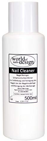 World of Nails-Design Nagel Cleaner 500ml Cleaner Für Gelnägel Nagelreiniger Nail Cleaner Isopropanol