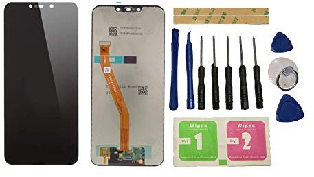 Flügel per Huawei Mate 20 Lite SNE-LX1 SNE-LX2 SNE-LX3 6.3 Schermo Display LCD Display Nero Touch Screen Digitizer (Senza Frame) di Ricambio e Strumenti Gratuiti