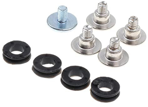 Gazechimp Kit Complet De Vis Et De Coussinets en Caoutchouc pour Support De Disque Dur pour Boîtier De