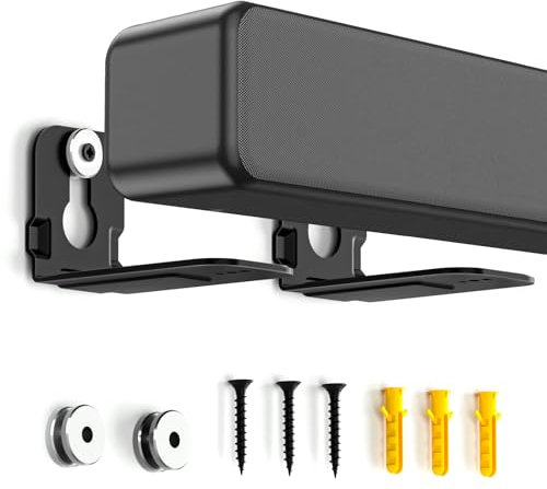 notiela Wandhalterung für Samsung Soundbar HW-T410 HW-T430 HW-T450 HW-T510 HW-T550 HW-T650 HW-S40t HW-R60C HW-Q60T HW-Q70T HW-Q90T HW-Q60R HW-Q70R HW-Q90R HW-MS6500000R HW-R65 0 Soundbar-Halterungen.