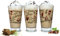 Sendez 6 Latte Macchiato Gläser 310ml Kaffeegläser Trinkgläser Teegläser mit Kaffee-Aufdruck