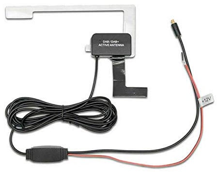 Riloer DAB/DAB+ Active Antenna, Digital Car Auto Radio Receiver Aerial, MCX Male Plug