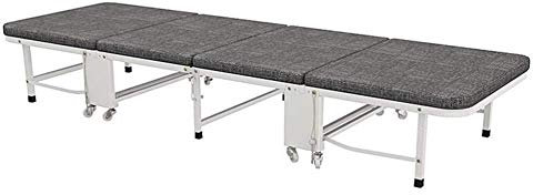 Klappbett Gartenstühle Liegen Sonnenbank Rattan Liege Klappstuhl Home Stuhl Bequem für Terrasse oder Strand, Balkon, Park oder Campingplatz 190X28X60 cm, 300 kg max