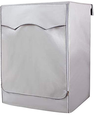 Washing Machine Cover Protection for Home Laundry Waterproof Cover Sunscreen Front Load Dryer Washing Appliance Cover-L