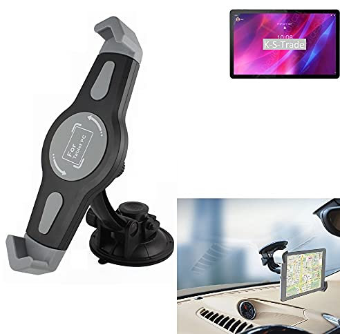 K-S-Trade Car Holder For Lenovo Tab P11 Plus Car Mount Windshield Holder Suction Cup Bracket Cradle Dashboard Stand Desk Compatible With Lenovo Tab P11 Plus Tablet PC Universal Navigation Device