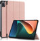 XITODA Hülle für Xiaomi Mi Pad 5/Mi Pad 5 Pro 2021,PU Leder Flip Case Cover Stand Schutzhülle für Xiaomi Pad 5 / Xiaomi Pad 5 Pro 11'' Zoll Tablet,roségold