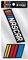 Rico Industries NASCAR Double Up Aufkleber mit Teamspruch