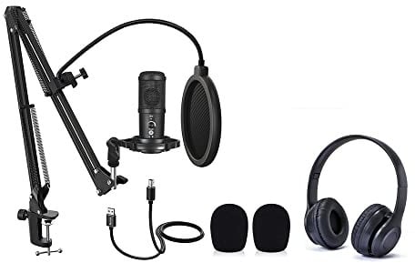 MyStudio Podcast Kit Complete Equipment Including Microphone and Headphones