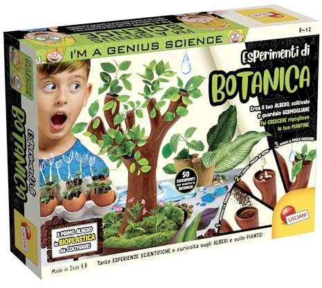 LISCIANI I'm a Genius Scienza in Casa Botanica, Albero in Bioplastica, Multicolore, 97364
