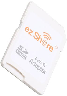 Adaptador de Memoria a Tarjeta de Almacenamiento WiFi Transmisión Inalámbrica Conecta hasta 3 Dispositivos Plug and Play WiFi SD Adaptador para Teléfono Tablet