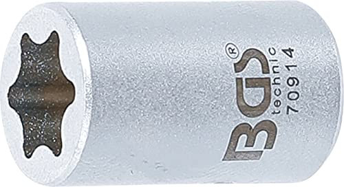 BGS Douille spéciale - profil E - 1/4 - SW E12 70914