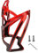 F Fityle Porte-Bouteille d'eau de vélo Porte-Boissons d'eau Porte-Bouteille coloré PC vélo Porte-bidon pour VTT avec vis et clé, Rouge