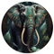 Fantasiewelt-Elefant-Puzzle für Erwachsene, 1000-teiliges Puzzle für Erwachsene und Kinder, rundes Puzzle für Erwachsene und Jugendliche ab 12 Jahren (67,5 x 67,5), 1000 Teile