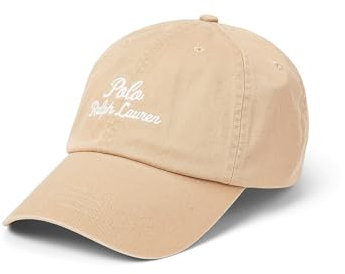 POLO RALPH LAUREN Herren Ballkappe aus besticktem Twill, Cafe Tan, Einheitsgröße