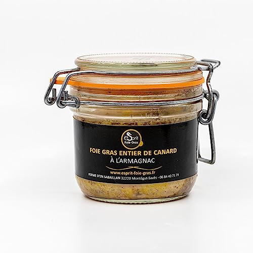 Esprit Foie Gras - Foie gras de canard entier à L’Armagnac – 180 grs