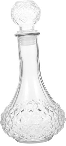 OUNONA Kreative Glas Schnapskaraffe 500 Ml Verdickt Transparentes Whiskyglas Multifunktionales Weinglas Für Zuhause Und Bar