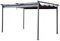Habitat et Jardin Pergola avec Toit rétractable - 3 x 4 m - Gris