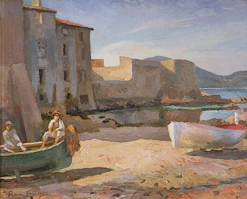 PSVDCTOO Gefeiert Wandbilder Kunst Poster Poster Wandbild das Petit Port St. Tropez von Roger Eliot Fry für Heimdekoration60x90cm