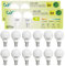 GY E14 LED Neutralweiss Lampe 4.9W 4000K 807 Lumen Neutralweiß Leuchtmittel,G45/P45 Energiesparlampe 60W Halogenlampe ersetzt,Nicht Dimmbar LED Birnen,12 stück