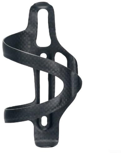 Carbon Fiber Water Bottle Cage, Right Side Opening, Compatible with Various Bike Models (Matte)
