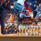 Halloween Adventskalender 2024 – 24 Halloween Zwerg Adventskalender, Halloween Weihnachts Countdown Kalender, Halloween Puppen Sammelfiguren, Geschenk für Kinder Box Deko