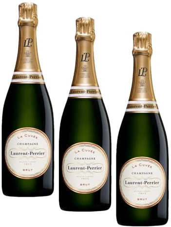 Laurent-Perrier Chardonnay Brut (1 x 0.75 l) (Packung mit 3)