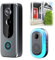 GuardianBell Pro, Smart WiFi Doorbell & Security Cam in One, Live View and Two-Way Audio, Motion Alerts Auto Snapshots and Local Recordings