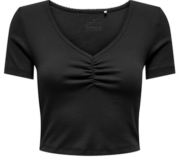 ONLY Onlbetty Life S/S Scallop V-Neck Cc JRS