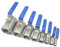 Edelstahl-Kugelhahn SS304 Kugelhahn, 1/4 Zoll, 3/8 Zoll, 1/2 Zoll, 3/4 Zoll, 1 Zoll, 1-1/4 Zoll, 1-1/2 Zoll, 2 Zoll Innengewinde, 1 Stück (1/2 Zoll)