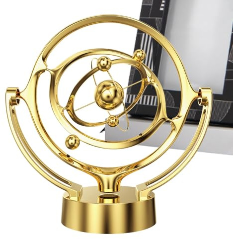 Orbits Perpetuum Motion Pendulu - Perpetuum Mobile Machine Kinetische Kunst, Mechanik Wissenschaft Spielzeug | Wissenschaft Physik Gadget Lernen Für Familie Und Freunde Im Urlaub, Mit Seine