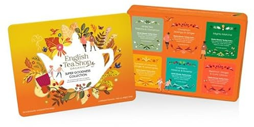 English Tea Shop® Latta Regalo Tisane e Tè Super Goodness Collection - 36 Filtri Assortiti 6 Selezioni Premium -
