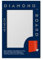 Glas Magnettafel Memoboard Pinwand incl. Magnete + Stift 40x60cm /Farbe: weiß