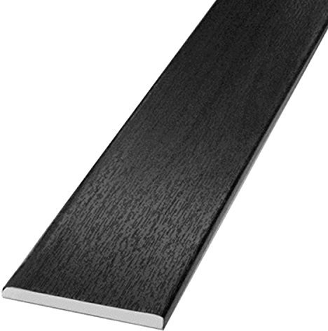 Window and Door Architrave Plastic Trim Black Ash 90mm - 5 Metre