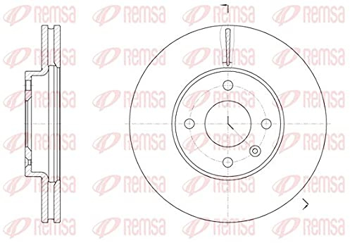 REMSA 61456.10 Bremsscheiben