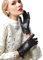 NappaNovum Damen Italienische Lederhandschuhe Lammfell Winter Komfort Handschuhe (Touchscreen oder ohne Touchscreen) - Braun - Small