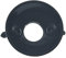 Dopro Metric Electric Guitar Jackplate Brass Electrosocket Jack Plate and Screws Fits Import Style Tele/Telecaster Black