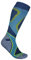 BAUERFEIND Laufsocken Run Performance Compression Socks, 1 Paar Sportsocken (38-40 / S, Blau)