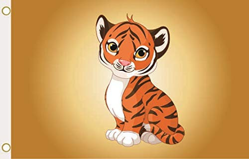 U24 Flagge Fahne Tiger Motiv Nr.21 90 x 150 cm