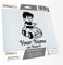Kiwistar - Babyaufkleber - Schwarz - Junge Auto Sticker - mit Wunschtext individuell personalisiert + on Board 15cm - für Auto, Motorrad, Fahrrad, Tuning