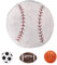 Eyands Baseball Kissen - Super Soft Ballkissen für Schlafzimmerdekoration, Baseball-Kissen Baseball-Liebhaber (17.7x17.7inch)