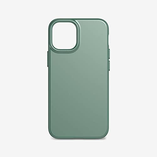 tech21 Evo Slim for Apple iPhone 12 Mini 5G - Germ Fighting Antimicrobial Phone Case with 2.4 Meter Drop Protection Midnight Green