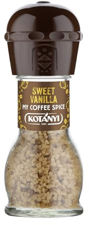 KOTÁNYI Vanilla Dream - charaktervoller Vanillegeschmack, Als Topping und raffiniertes Kaffeegewürz, Mühle 53g