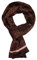 UK_Stone Halstuch Herren 100% Seide Schal Vintage Pattern Seidenschal Herrenschal, (Vintage Blumen Pattern #3 Braun)