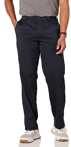 Amazon Essentials Herren Classic-Fit-Stretch-Ganztags-Golfhose, Marineblau, 34W / 30L